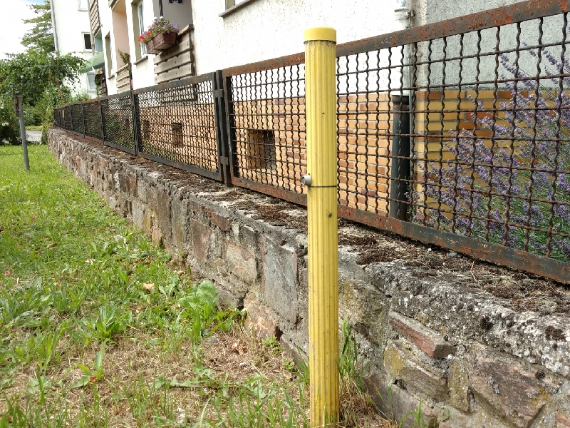 フェンスの取り付け